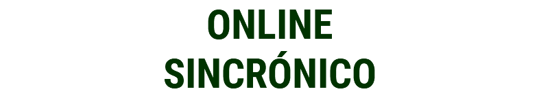 ONLINE SINCRÓNICO